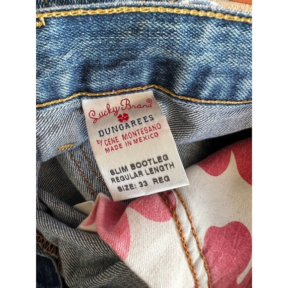 Lucky Brand Boyfriend Cut-off Shorts W33 - Picture 3 of 4